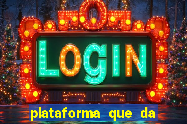 plataforma que da 30 reais para jogar